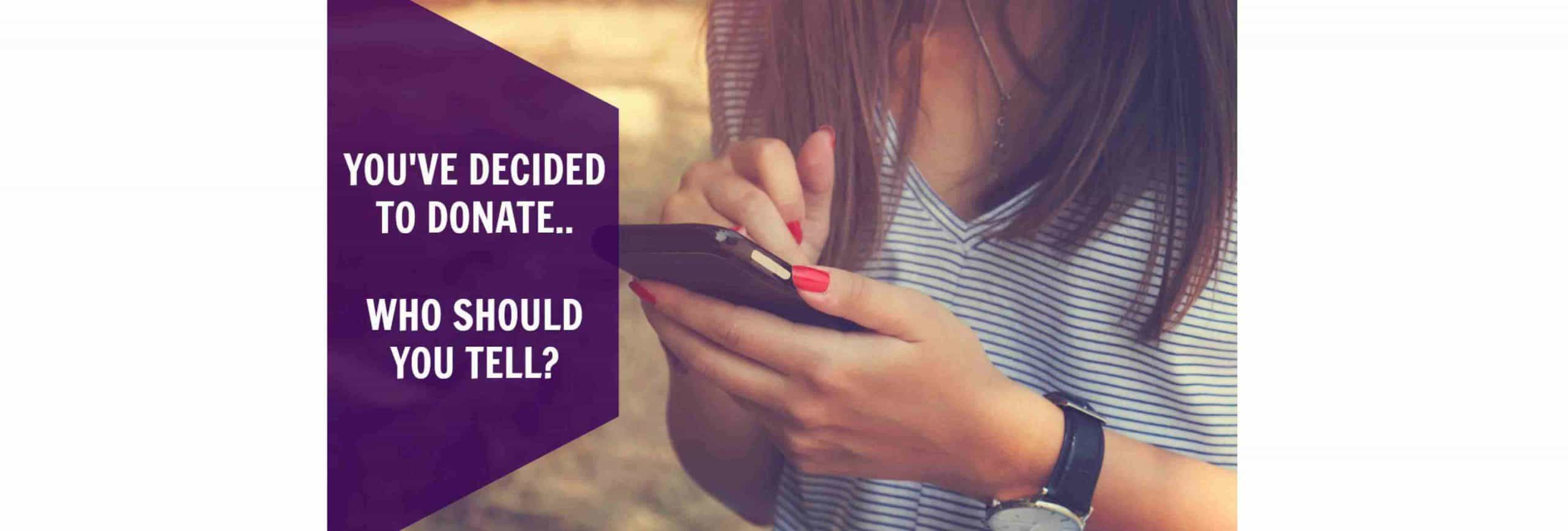 How to Talk to About Being an Egg Donor Fairfax EggBank