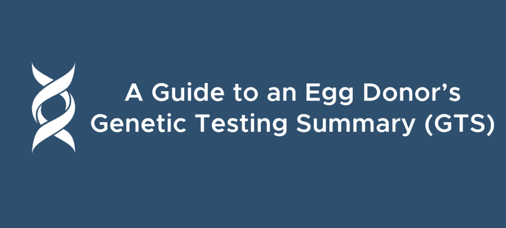 A Guide to an Egg Donor’s Genetic Testing Summary (GTS)