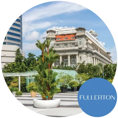 View of Fullerton, CA, showcasing the city's buildings. Become an egg donor in California today!